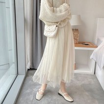 디애이치 샤랄라 엔젤 스커트