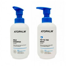 아토팜 아기 마일드샴푸/ 탑투토워시(샴푸 겸용 바스), 마일드샴푸300ml