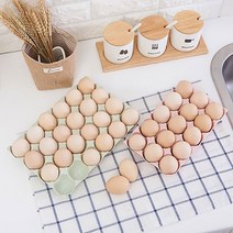 핫버튼 다이소 계란 케이스 냉장고 정리 트레이 달걀 보관통 서랍 보관, 핑크
