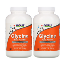 2팩기획 나우푸드 글리신 파우더 454g 150회분 2팩 나우 글라이신 분말 아미노산 비건
