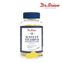 닥터브라이언 써니 업 비타민D 파인애플 플레이버 60구미, 1box