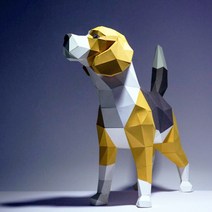 페이퍼크래프트 동물 종이공예 3D 종이 모델 수제 75cm 사자 DIY Papercraft 홈 장식 책상 퍼즐 교육 어린, 한개옵션1, 한개옵션0
