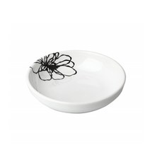 삼미 업소용 멜라민 식기 / 라인 플라워 앞접시 신쿠프 (대)