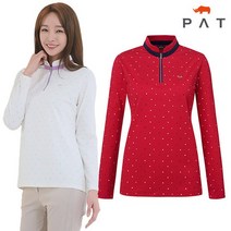 PAT 패턴포인트 반집업 티셔츠