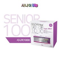 덴케어벳 시니어 30p 강아지 기능성 개껌 관절 피부 눈건강