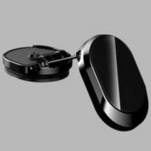 지노킹 코코 초강력 차량용 핸드폰 자석 거치대, 블랙, 1개