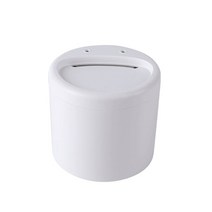 차량용가습기 미니 USB 초음파 가습기 아로마 디퓨저 2000ml 미스트 분무기 가정 사무실 자동차 공장용, 하얀색