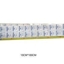 10cm x 1m 실험실 파라 필름 씰링 비커 페트리 접시 열 수축 증발 방지 밀봉 테이프, 10cm x 1m 열 수축 증발 방지 밀봉 테이프