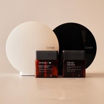 [할인세트] 1+1 코너 CONER 스타터키트(블랙2개) 공간향기솔루션 전자 스마트 디퓨저 방향제, 샌달7, 사이프러스6
