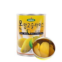 빙수 화채 과일 슬라이스 망고 통조림 565g, 22개