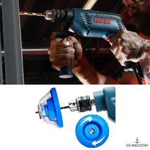 원형브러쉬 드릴 먼지 포집기 88mm