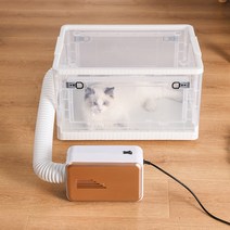 펫 드라이룸 접이식 반려동물 드라이룸 가정용 강아지 고양이 건조기 고양이 드라이 하우스, 중
