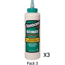 타이트본드 얼티메이트 우드 글루 473mlX3팩