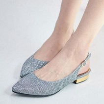 니나스파리 샤이닝 슬링백 펌프스 2cm 9J295