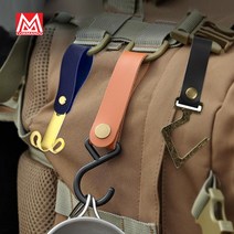 감성 우드 행어 온핑 캠핑 장비 옷걸이 버클 소품 카라반용품 캠핑카 스트랩, A형