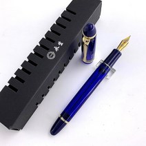 만년필입문 만년필 촉 수제 Wingsung-진공 필링 아크릴 투명 배럴 비즈니스 사무실 필기 잉크 펜 선물 상자 포함 699, [03] F 0.5mm, [05] 6