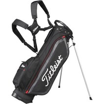 TITLEIST 타이틀리스트 골프캐디백 경량 스탠드백 카트백 투어프로백, 블랙