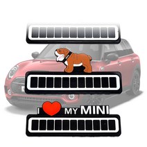 BMW 미니쿠퍼 주차번호판 MINI 자동차 야광 전화번호 알림판 차량용 불독 주차알림판, 윙미니 주차번호판