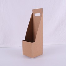 모던 꽃꽂이 방수 꽃통 접이 호접란 핸드페이퍼 꽃바구니 장미꽃 크라프트지 종이포장함, 크래프트컬러10개/가방