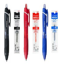 유니 제트스트림 단색 볼펜 0.7mm SXN150-07 / 리필심 SXR-7 낱개, 볼펜심, 블루