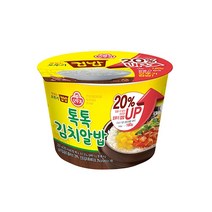 오뚜기 컵밥 톡톡김치 알밥 192g, 1개