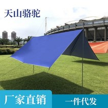 블랙코팅타프 원터치 터널 면 암막 하비 큰 미니 타프, 8개땅과 8개윈드 로프, 사파이어