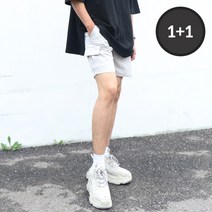 꼰스 1+1 2장가격 스팟 카고 밴딩 하프팬츠 반바지