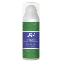 SPF 12 자외선 차단 페이스 모이스처라이저 (라벤더) | 얼굴의 홍조 감소 및 태양 손상 방지 유기농 성분 포함 100% 천연 민감성 지성 피부를 위한 제품 50.3ml(1.7, Cucumber Sage
