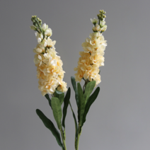 히아신스 델피니움 참제비고깔 조화모음 생화같은조화 실크플라워 프리미엄 DIY 부케만들기, C형 - 연노랑