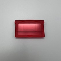 게임 액세사리 교체부품 GameBoy Advance 카트리지 게임 하우징 셸 케이스 GBA 용 고품질, 한개옵션1, 14 Clear red
