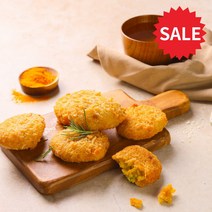 부드러운 감자속 빵가루 크로켓 프랑스요리 카레고로케 600g, 4개