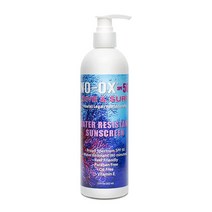 Rubber Ducky NO-OX SPF 50 전통적인 페이스 앤 바디 자외선 차단 크림 광범 스펙트럼 방수 오일 프리 파라벤 옥시벤존 비타민 E 추가 다이빙 및 서핑을 디자인 -