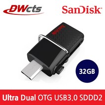 샌디스크 울트라 듀얼 USB 드라이브 3.0 OTG SDDD2, 32GB