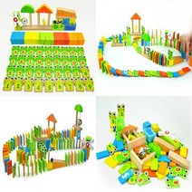 유아 나무도미노 도미노블럭 어린이도미노 도미노퍼즐 도미노세트