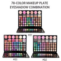SHANY 내추럴 퓨전 아이섀도우 & 블러쉬 팔레트 61g, 03#, 1개