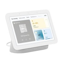 구글 네스트 허브 스마트 스피커, Chalk White