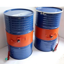 220V 110V 20-200L 실리콘 밴드 드럼 히터 담요 오일 바이오 디젤 플라스틱 금속 배럴 가스 탱크 손잡이 온도 컨트롤러 포함, 250x1200mm 1500W_110V US Plug