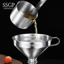 북유럽 304 스텐 거름망 깔대기 3종 깔데기 오일 필터 찌꺼기 바리스타 카페 젓갈, 11cm
