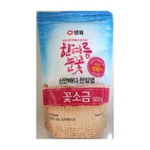 샘표 한여름눈꽃 꽃소금, 500g, 5개