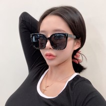 VANANA2 빅사이즈 남녀공용 블랙 검정 자외선차단 선글라스