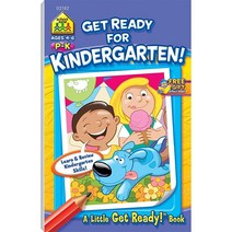 School Zone - Get Ready for Kindergarten Workbook - Ages 3 to 6 Preschool to Kindergarten Letters
