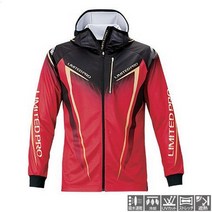 22 일본 시마노 shimano 가마가츠 Gamakatsu 야외 얼음 실크 낚시 복장 선 스크린 슈트 긴팔 속건성 업그레이드 후드 슈트 통기성, E