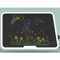 해외직구상품 샤오미 전자노트 LCD 전자칠판 스크린 20인치, 1개, 12인치 블랙