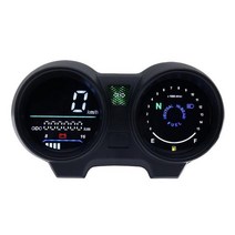 rpm게이지 디지털 대시 보드 led 전자 오토바이 미터 속도계 brazil titan 150 honda cg150 fan150 2010 2012, 주도의