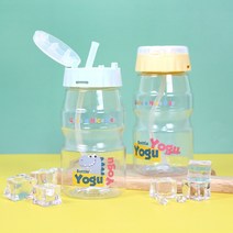 코멕스 요구요구 빨대물병 460ml 민트 옐로우 스트로우 보틀, 구성:요구요구빨대물병|용량:460ml|색상:옐로우
