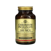 솔가 Solgar 크로뮴 피콜리네이트 500mcg 베지 캡슐 120정