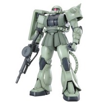 BANDAI SPIRITS MG 1/100 MS-06J 자쿠 II Ver.2.0 (기동전사 건담), 1개, 상품명참조