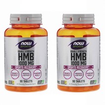 나우푸드 HMB 1000mg 스포츠 리커버리 타블렛 비건, 90정, 2개