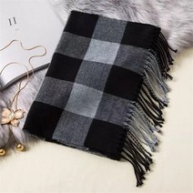 캐시미어머플러 목도리 스카프 18035cm 럭셔리 브랜드 패션 클래식 격자 남성 부드러운 캐시미어 격자 무늬 유니세 랩 파시미나 머리띠 머플러