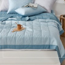 오너클랜 더크린 카코 풍기인견 누빔 이불패드세트 SS 2컬러[WC5740B]